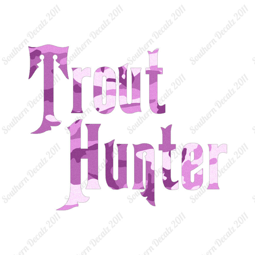 Trout Hunter Fishing Fish