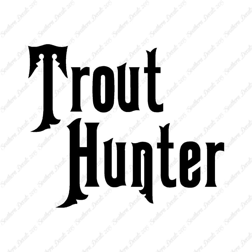 Trout Hunter Fishing Fish