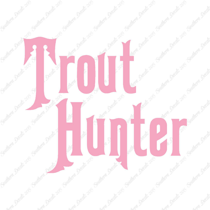 Trout Hunter Fishing Fish