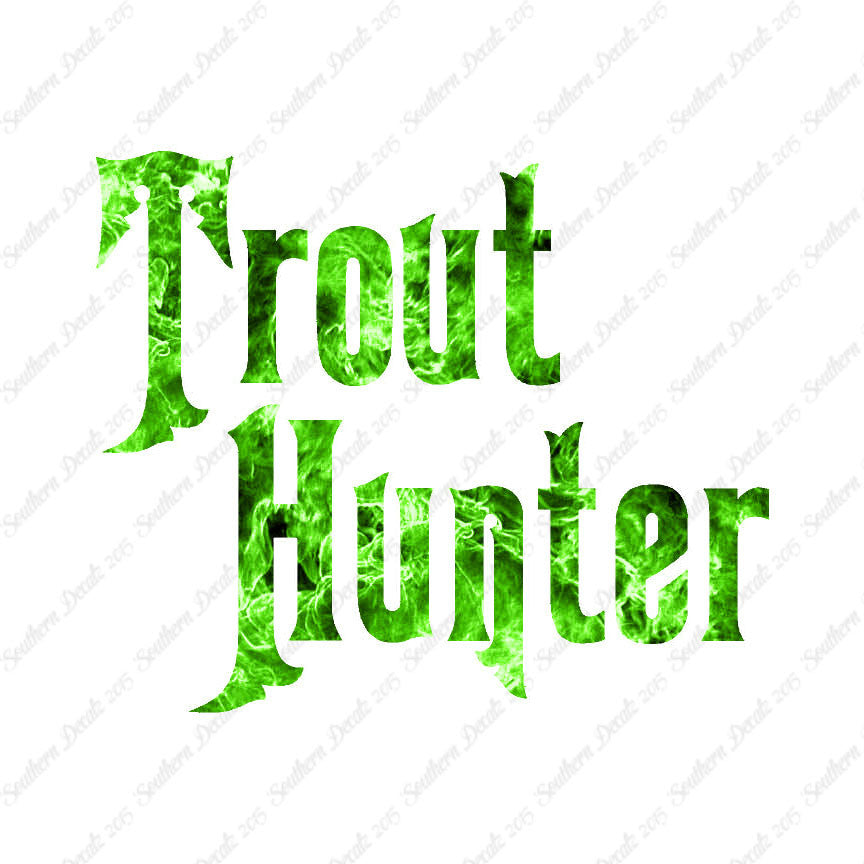 Trout Hunter Fishing Fish
