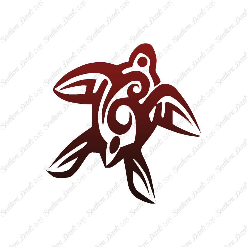 Tribal Hawaiian Sea Turtle
