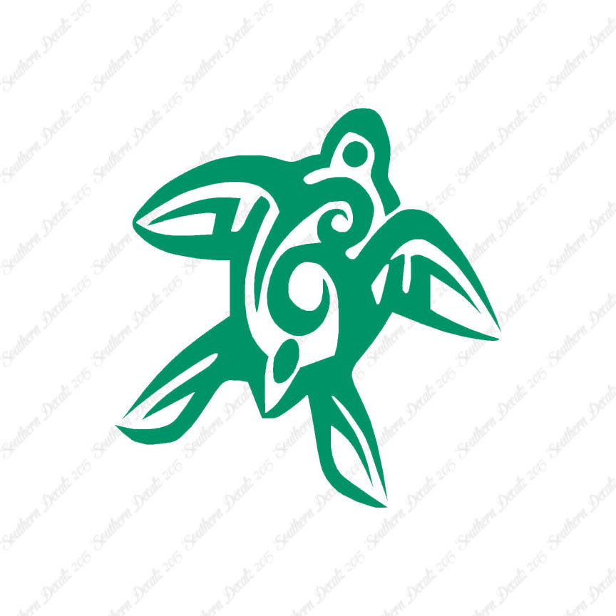 Tribal Hawaiian Sea Turtle