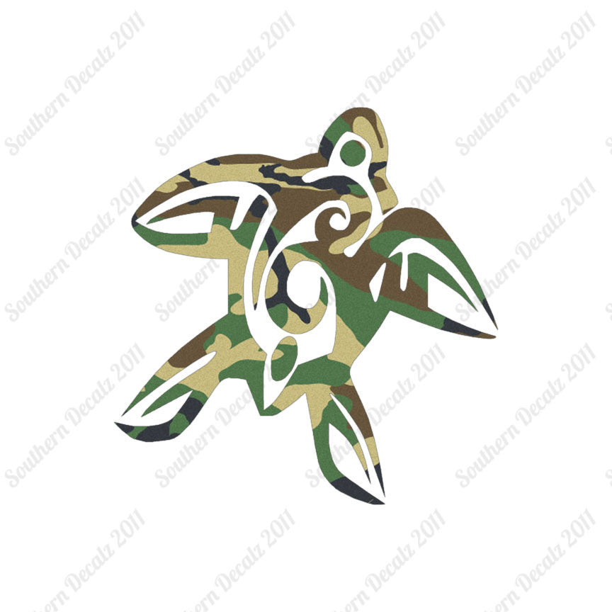 Tribal Hawaiian Sea Turtle
