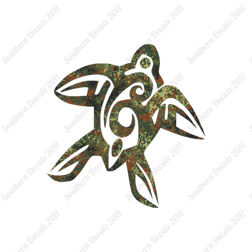 Tribal Hawaiian Sea Turtle