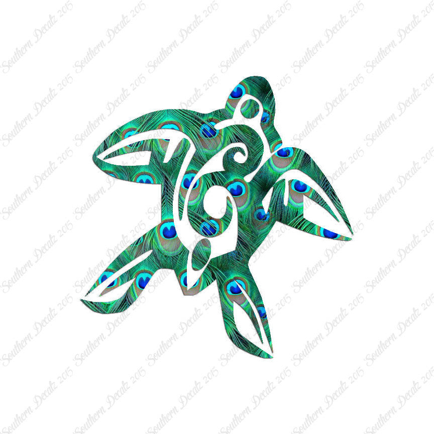 Tribal Hawaiian Sea Turtle