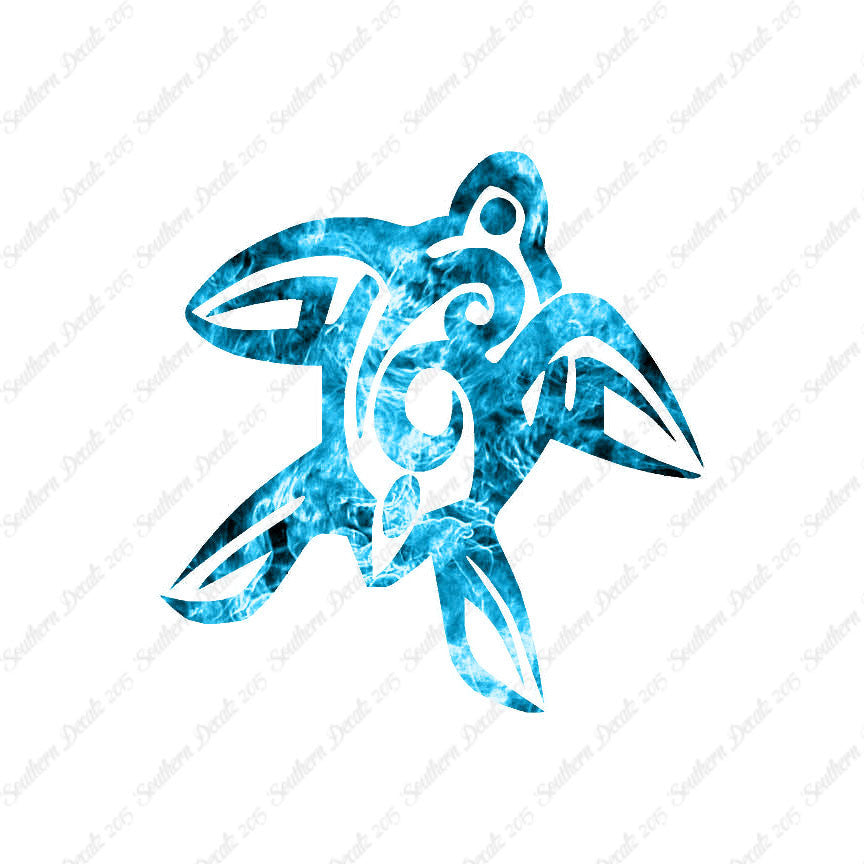 Tribal Hawaiian Sea Turtle