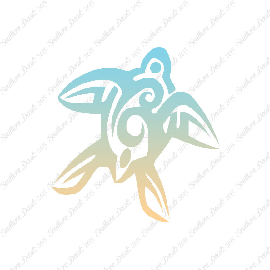 Tribal Hawaiian Sea Turtle