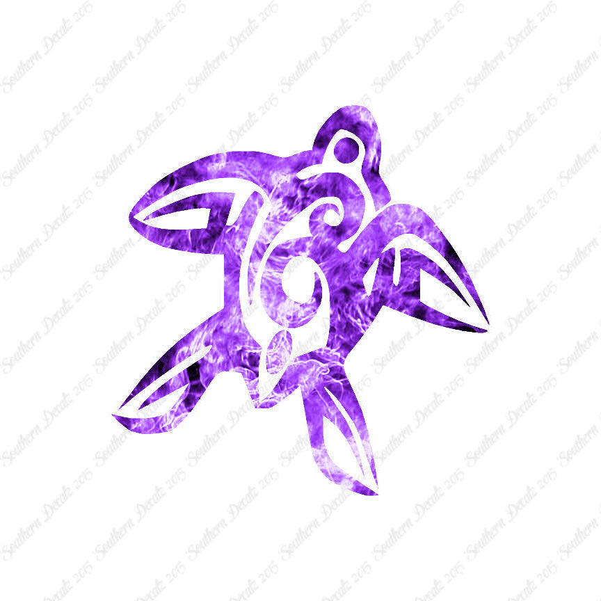 Tribal Hawaiian Sea Turtle
