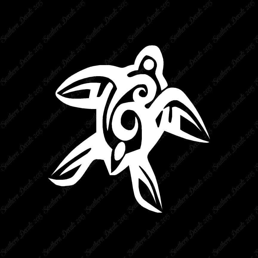 Tribal Hawaiian Sea Turtle