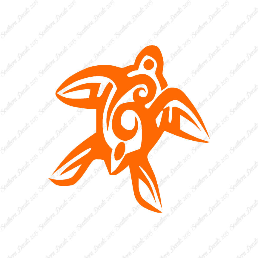 Tribal Hawaiian Sea Turtle