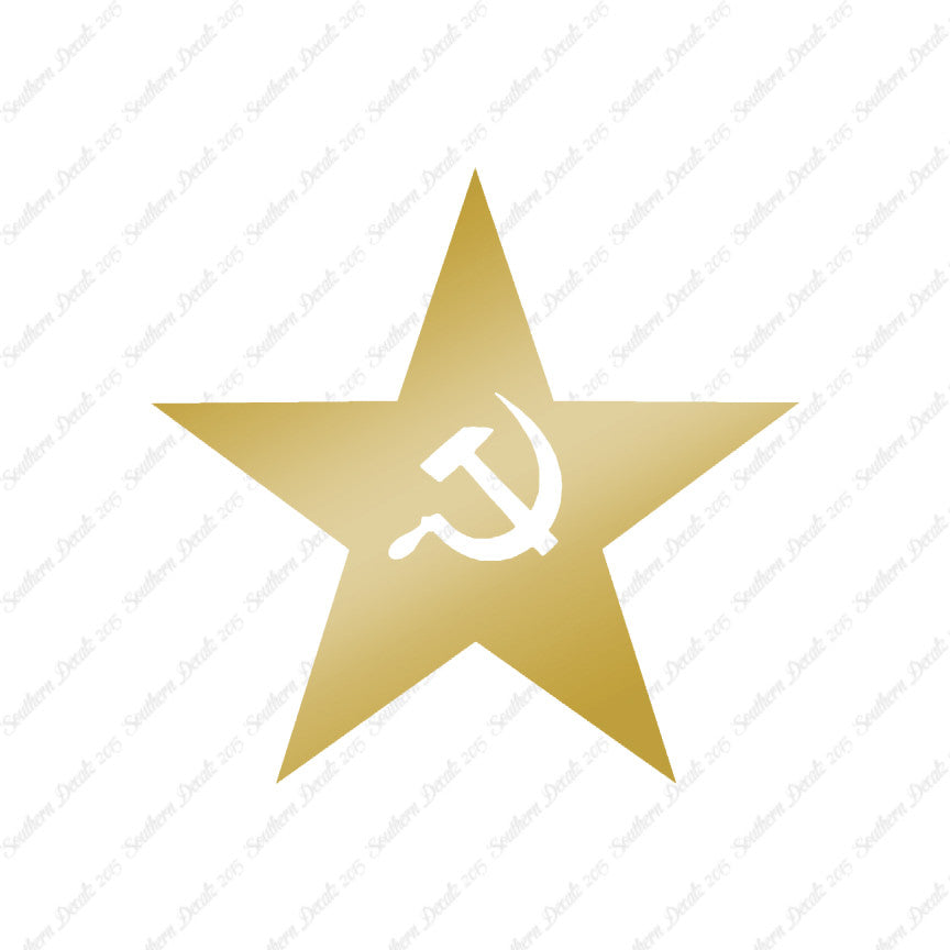 USSR Star Hammer Sickle