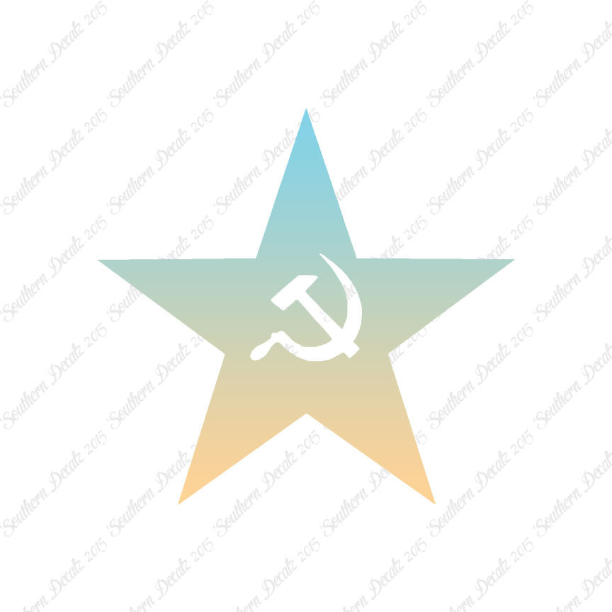 USSR Star Hammer Sickle