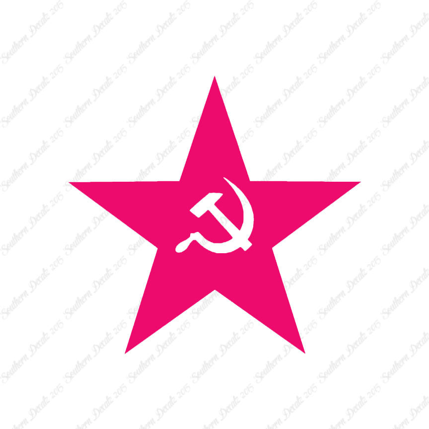 USSR Star Hammer Sickle