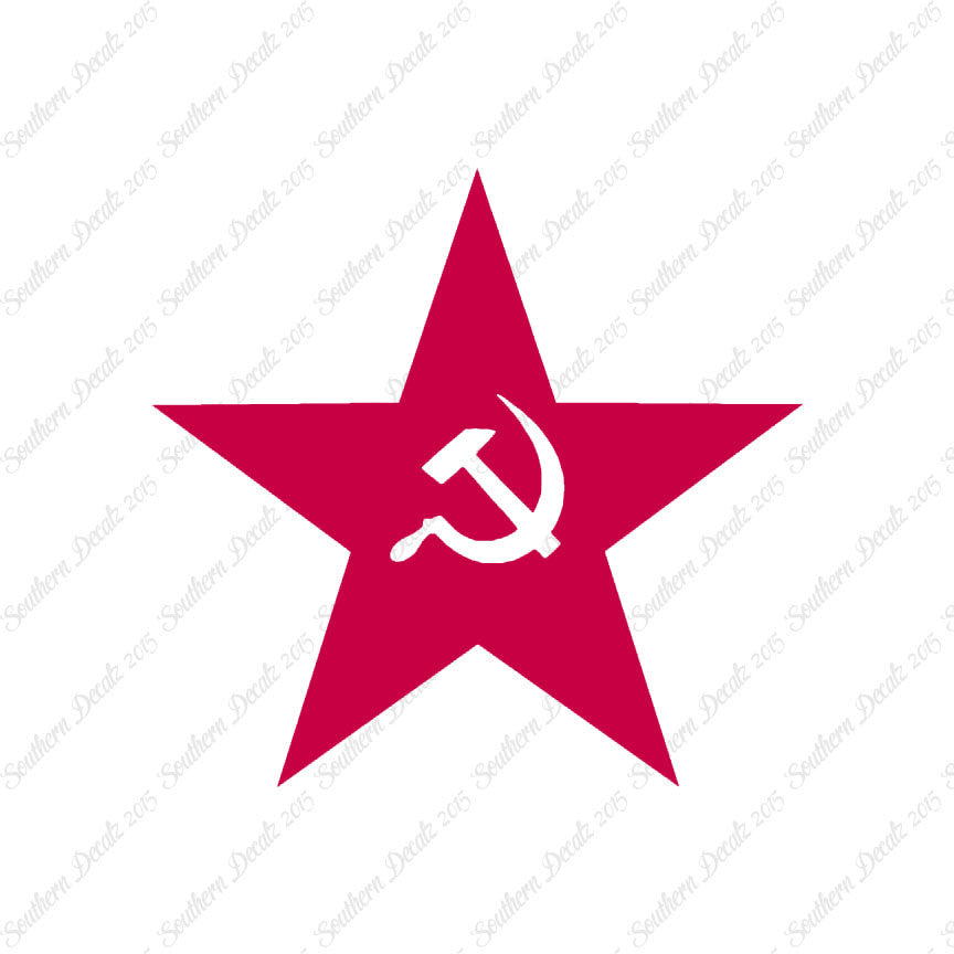 USSR Star Hammer Sickle