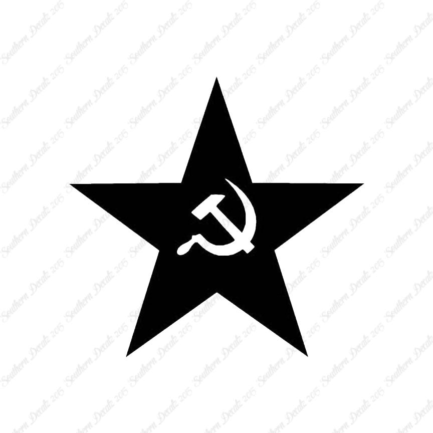 USSR Star Hammer Sickle