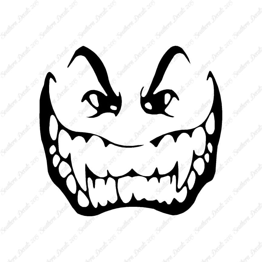 Vampire Grin Smile Face