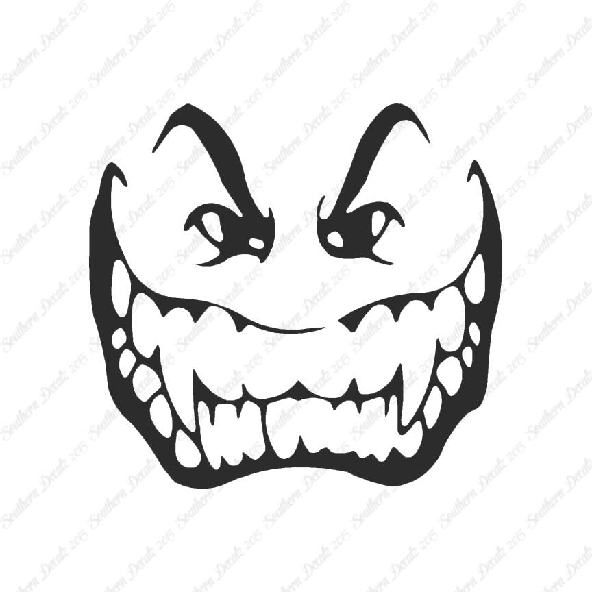 Vampire Grin Smile Face
