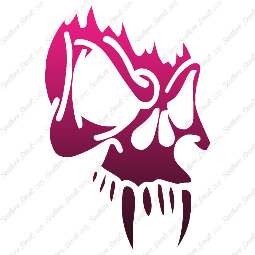 Tribal Vampire Skull