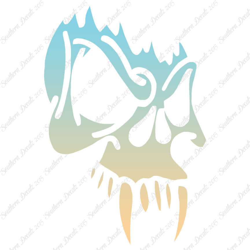 Tribal Vampire Skull