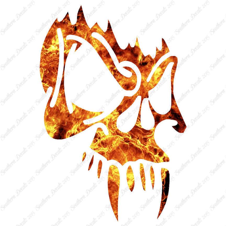 Tribal Vampire Skull