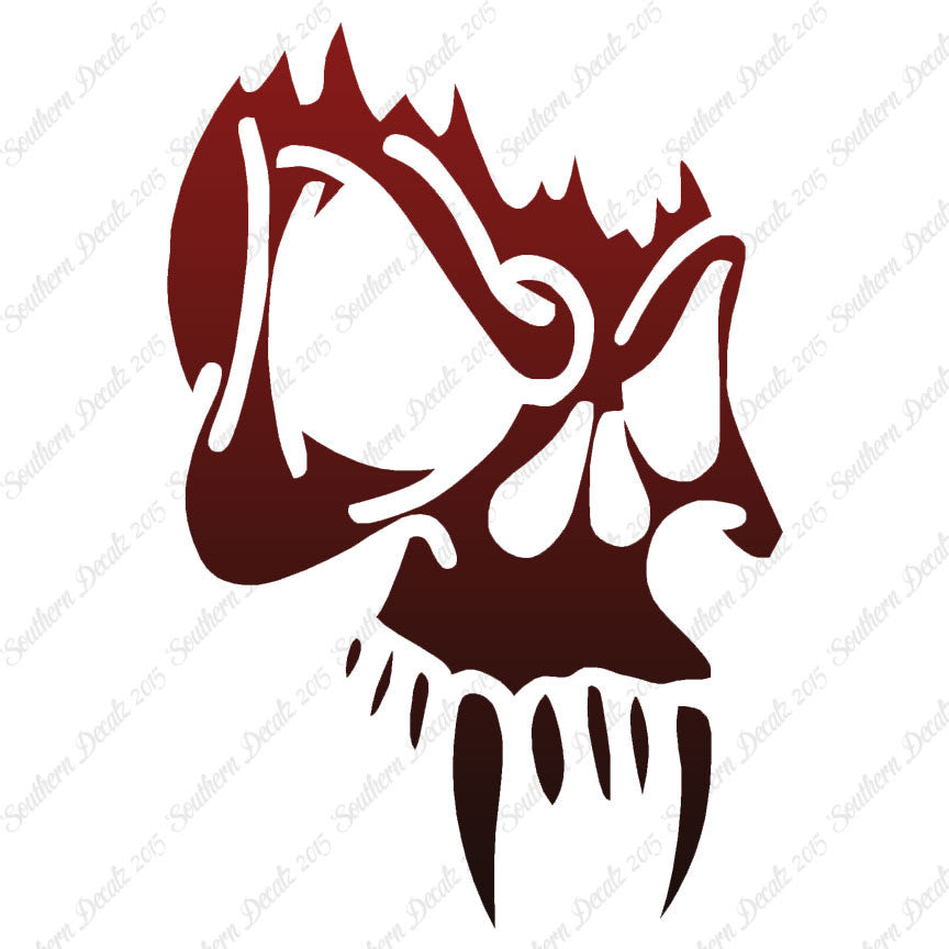 Tribal Vampire Skull