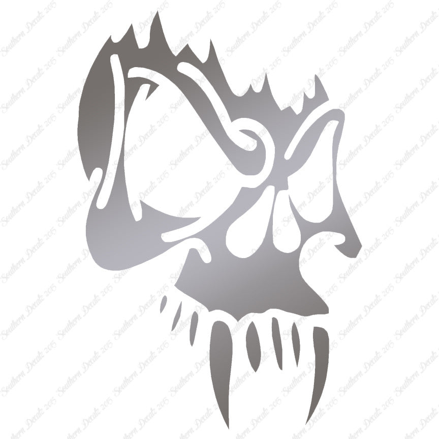 Tribal Vampire Skull