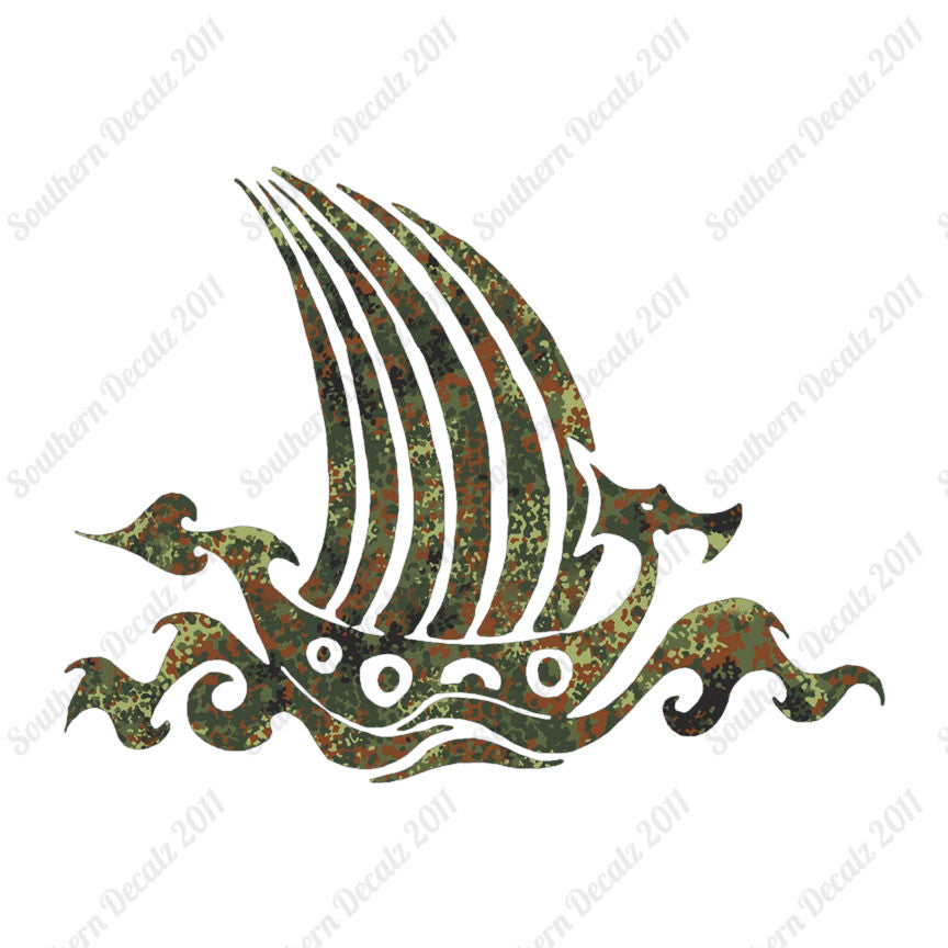 Tribal Viking Ship Dragon Boat