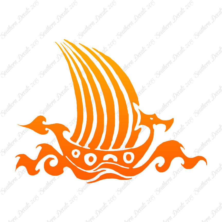Tribal Viking Ship Dragon Boat