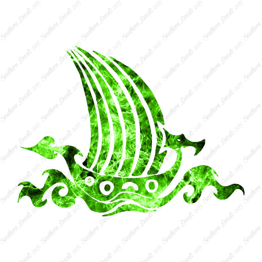 Tribal Viking Ship Dragon Boat