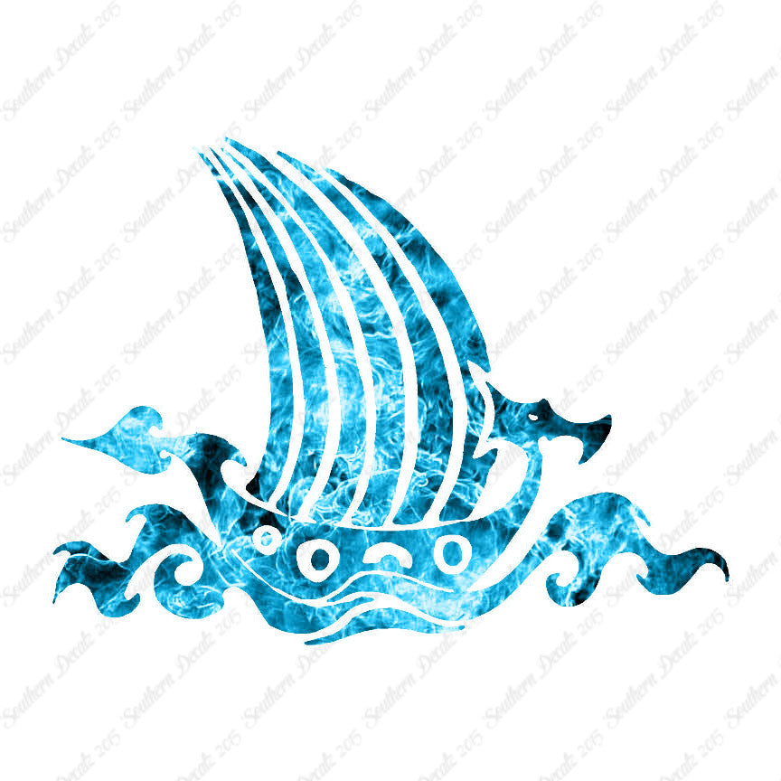 Tribal Viking Ship Dragon Boat