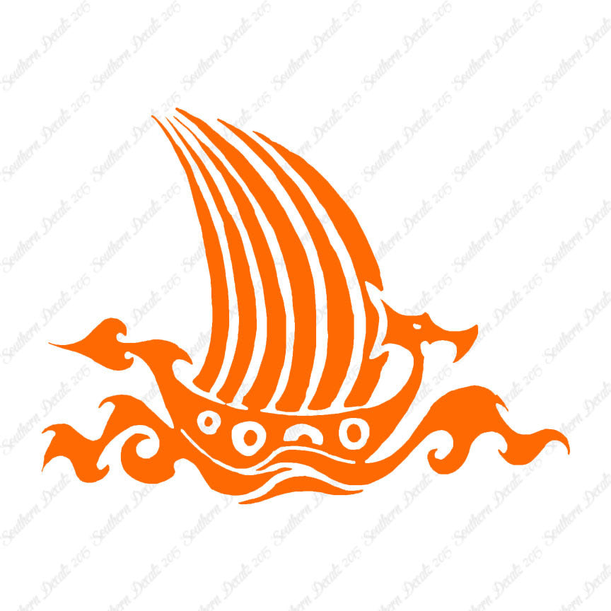 Tribal Viking Ship Dragon Boat