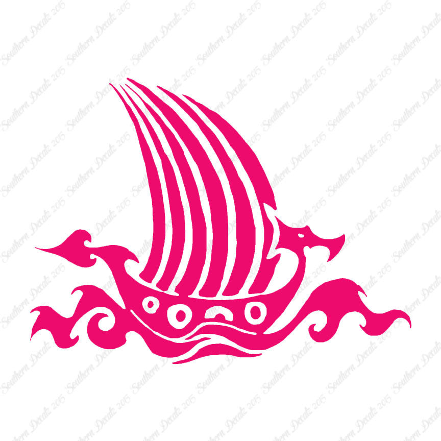 Tribal Viking Ship Dragon Boat