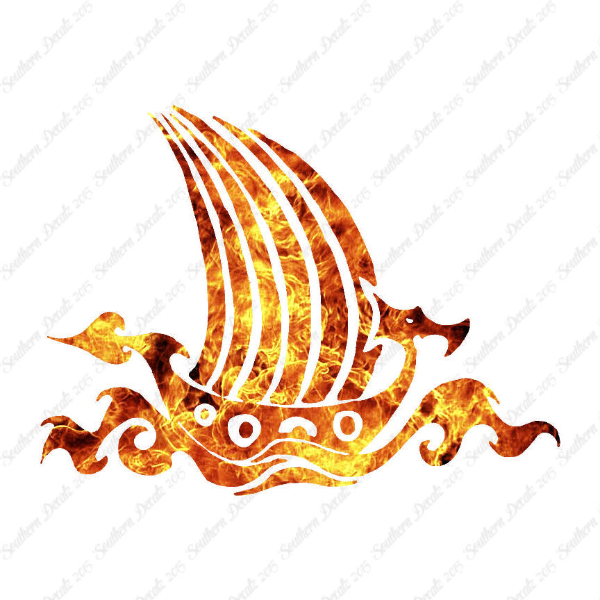 Tribal Viking Ship Dragon Boat
