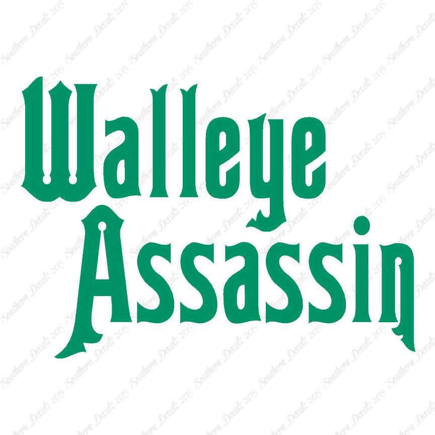 Walleye Assassin Fishing Fish