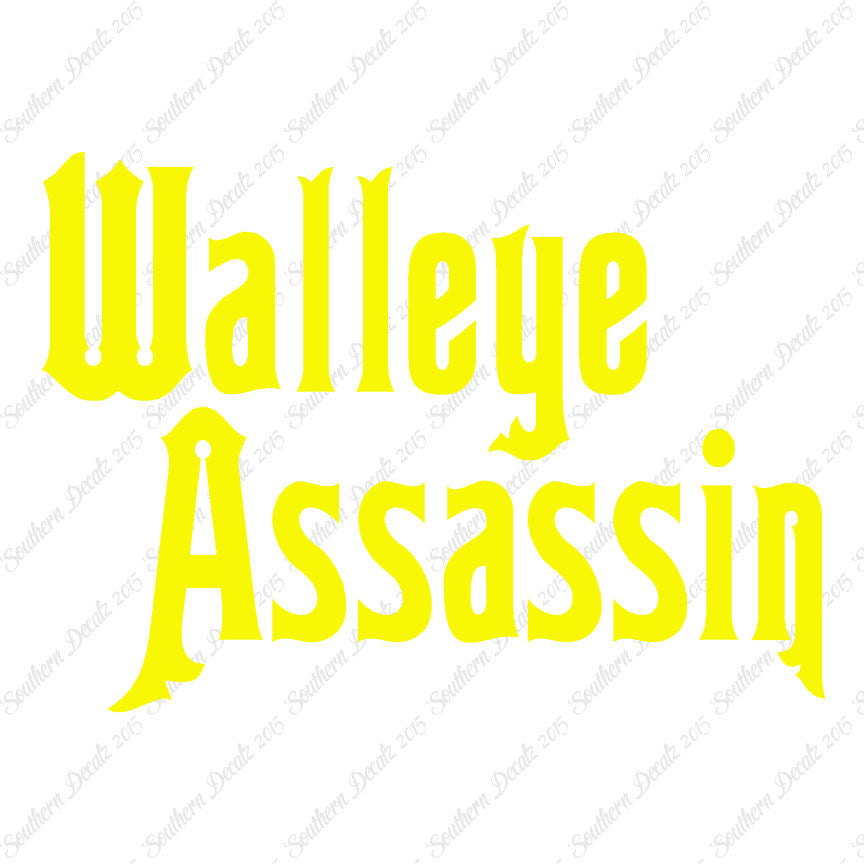 Walleye Assassin Fishing Fish