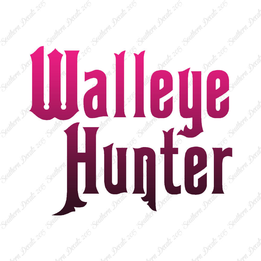 Walleye Hunter Fishing