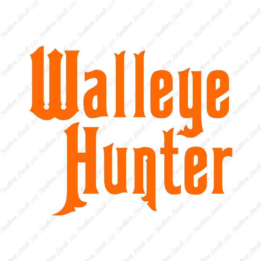 Walleye Hunter Fishing