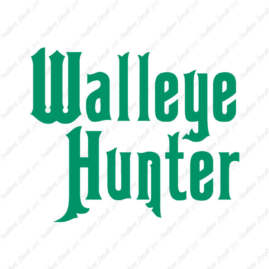 Walleye Hunter Fishing