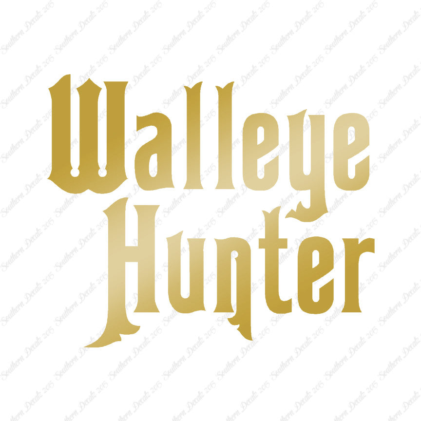 Walleye Hunter Fishing