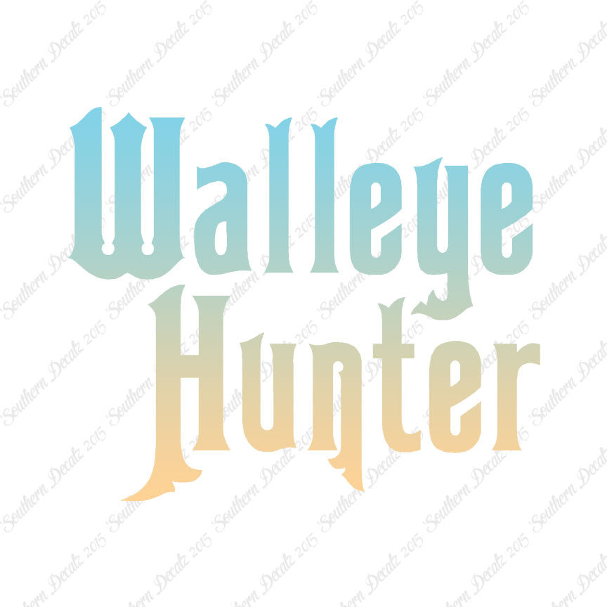 Walleye Hunter Fishing