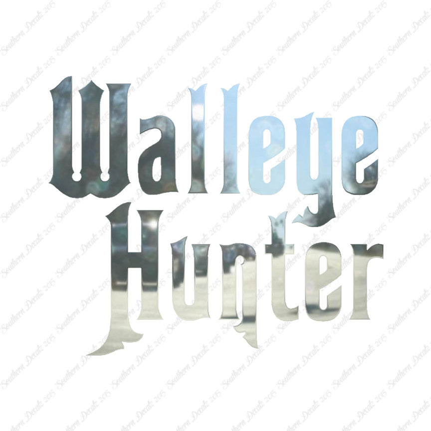 Walleye Hunter Fishing