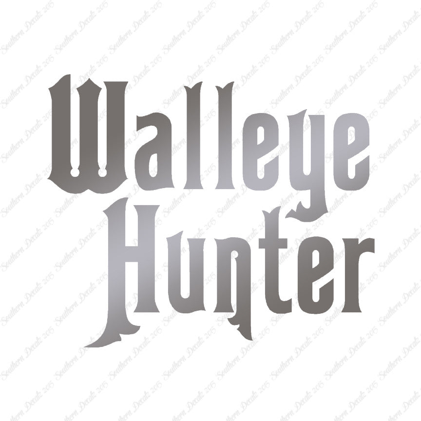 Walleye Hunter Fishing