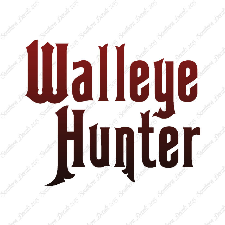 Walleye Hunter Fishing