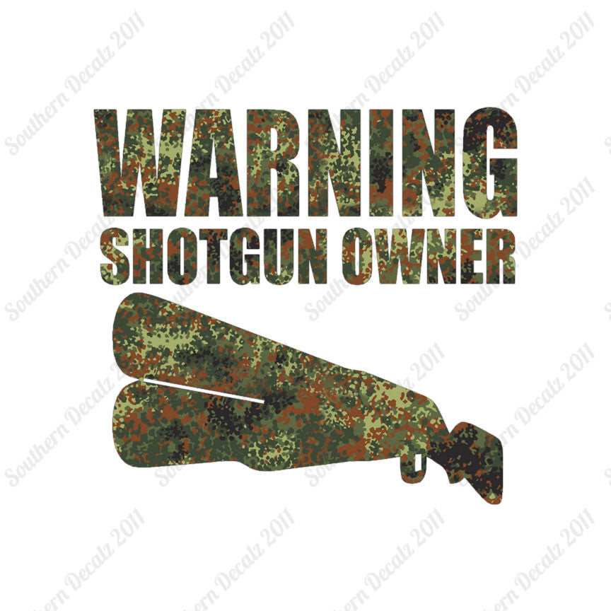 Shotgun Owner Warning