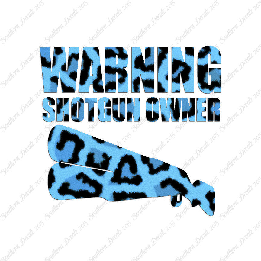 Shotgun Owner Warning