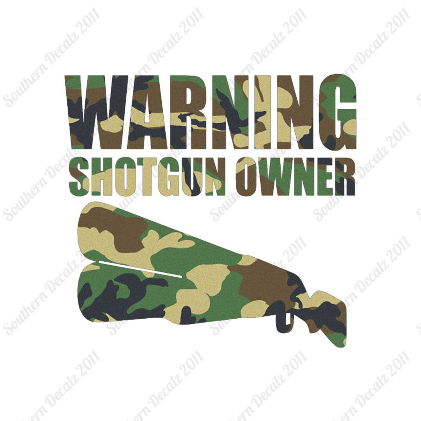 Shotgun Owner Warning
