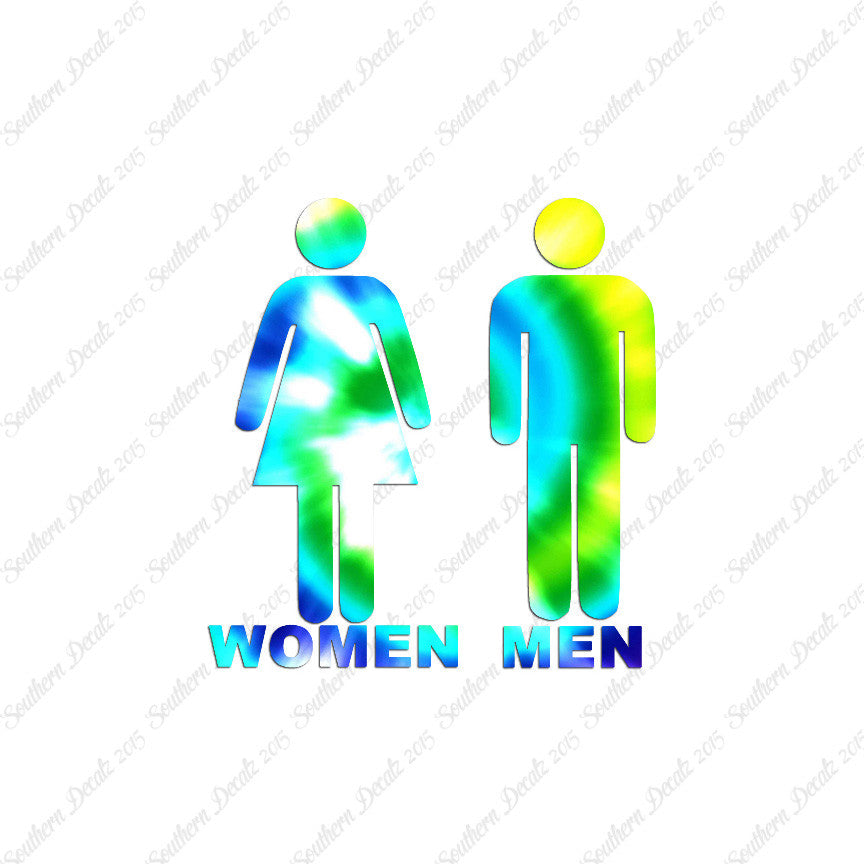 Washroom Symbols Women Men