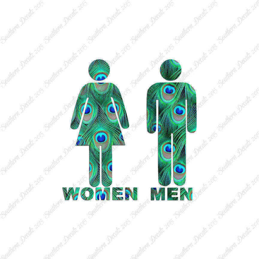 Washroom Symbols Women Men