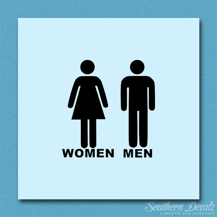 Washroom Symbols Women Men