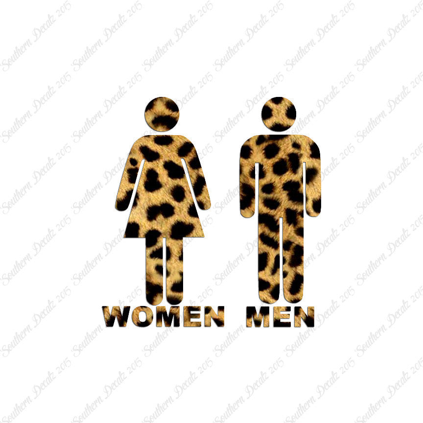 Washroom Symbols Women Men